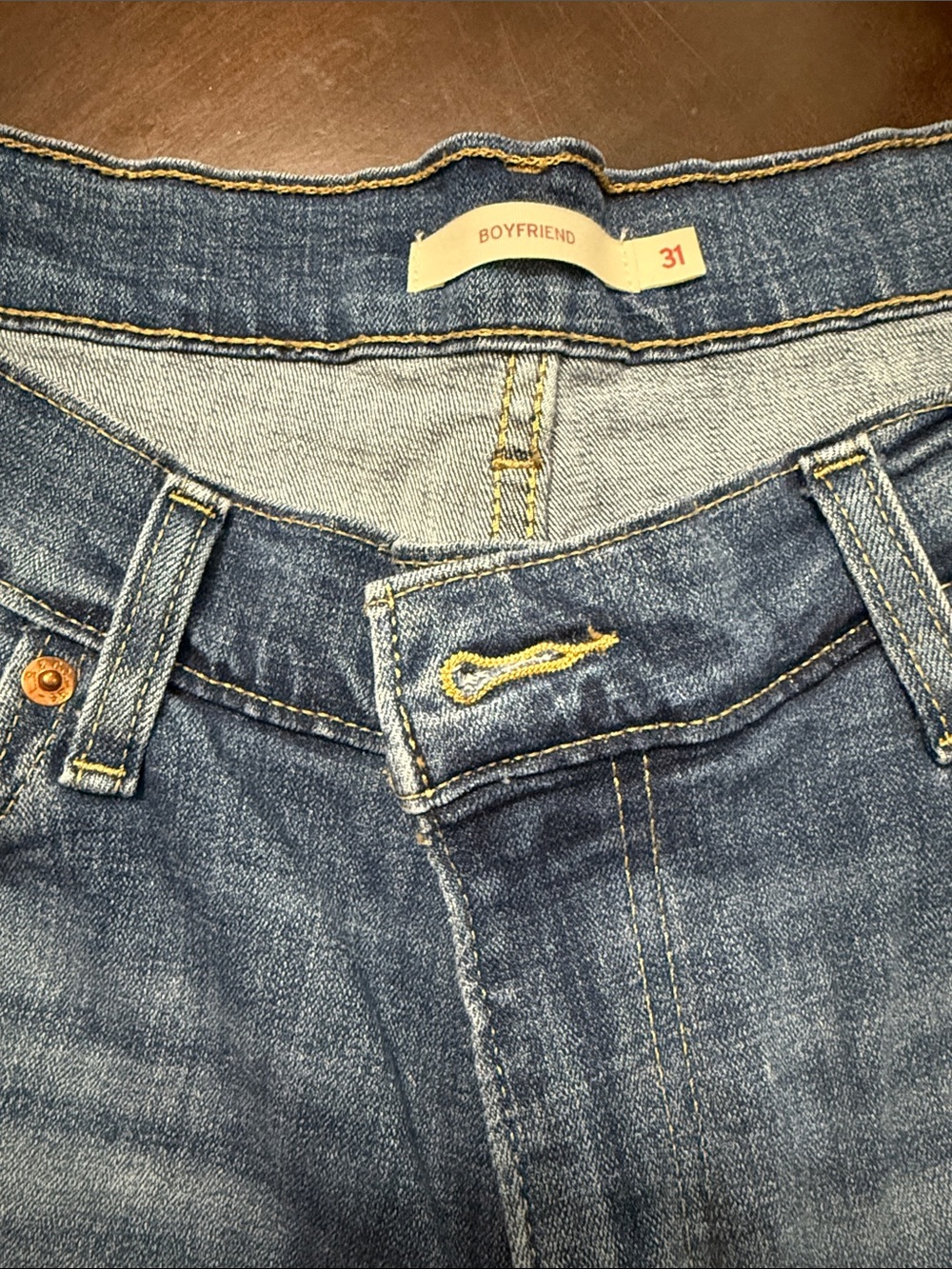 Levi’s Boyfriend Fit Blue Women's Jeans - Size 31